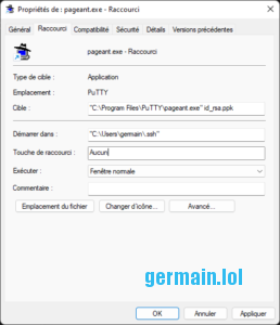 Démarrer Pageant automatiquement au boot avec une clé SSH préchargée ...
